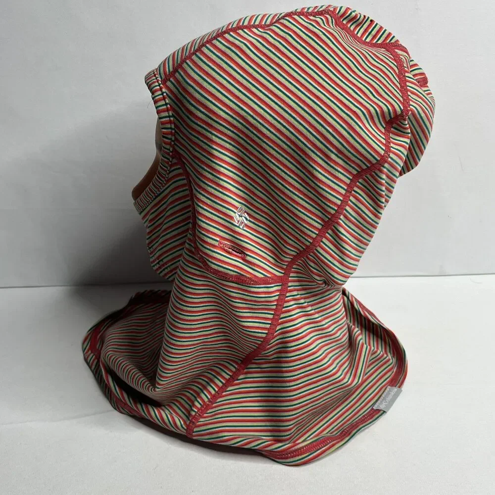 Columbia Striped Balaclava Head Face Cover Unisex One Size
